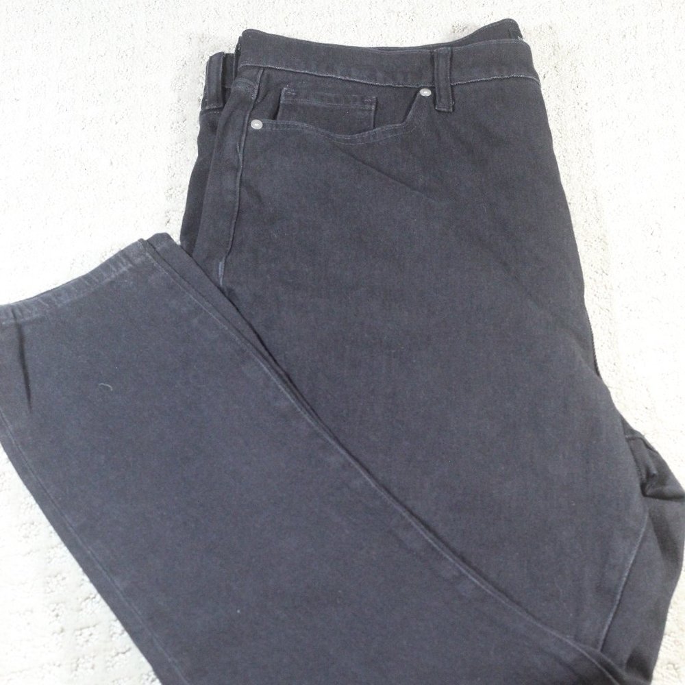 Banana Republic Size: 35L Black Ultra-High Rise Slim Fit Jeans